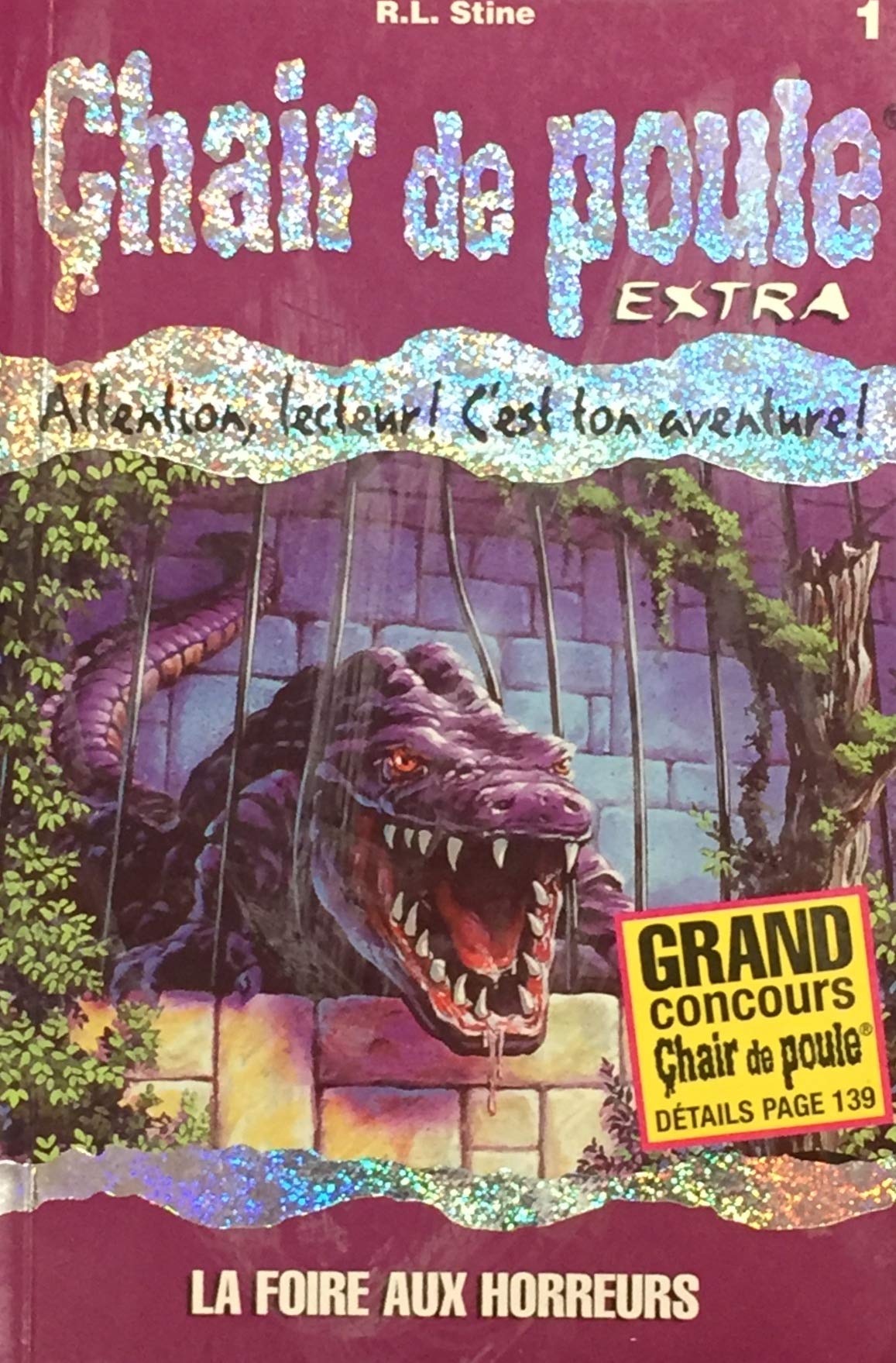 Livre ISBN 2762584566 Chair de Poule EXTRA # 1 : La foire aux horreurs (R.L. Stine)