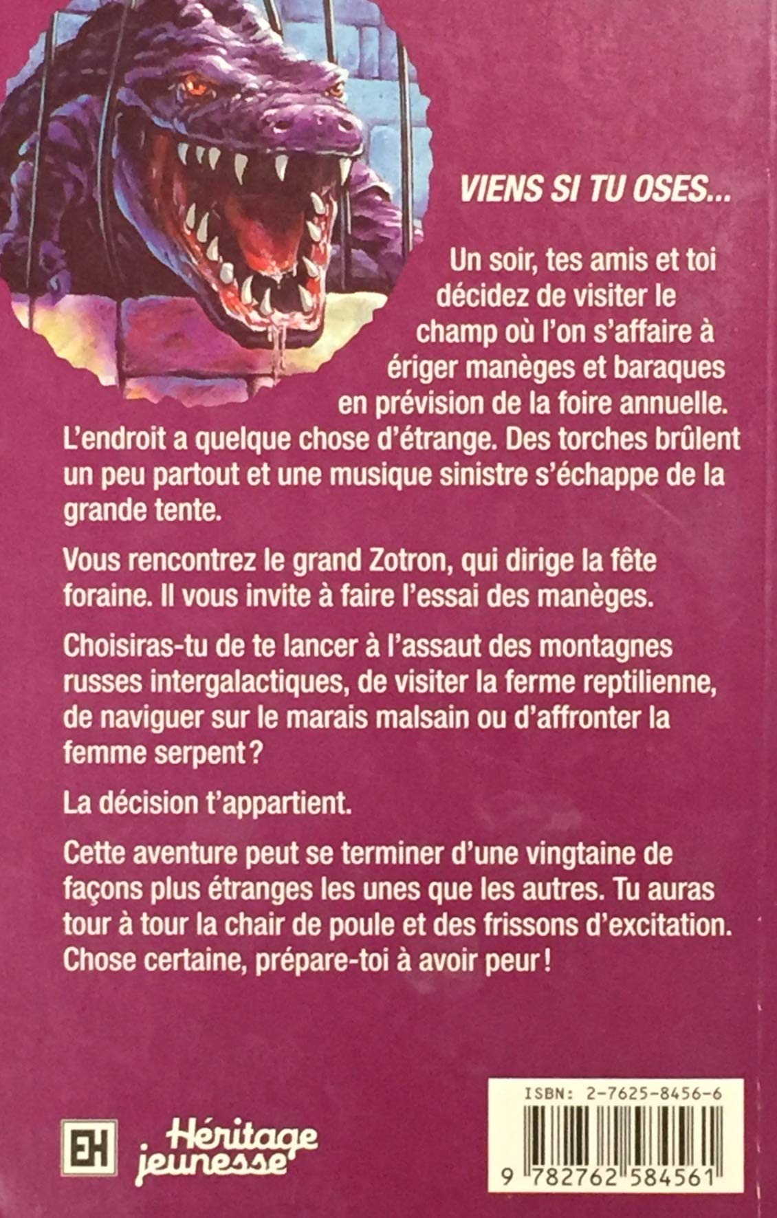 Chair de Poule EXTRA # 1 : La foire aux horreurs (R.L. Stine)