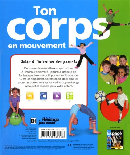 Livre Ton corps en mouvement - Roger Priddy (Livre d'occasion) - ISBN 2762588790