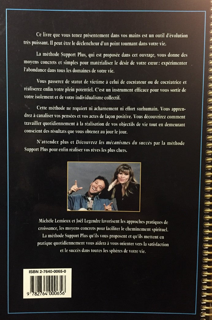 Livre Découvrez les mécanismes du succès : La méthode support plus - Michèle Lemieux (Livre neuf)...