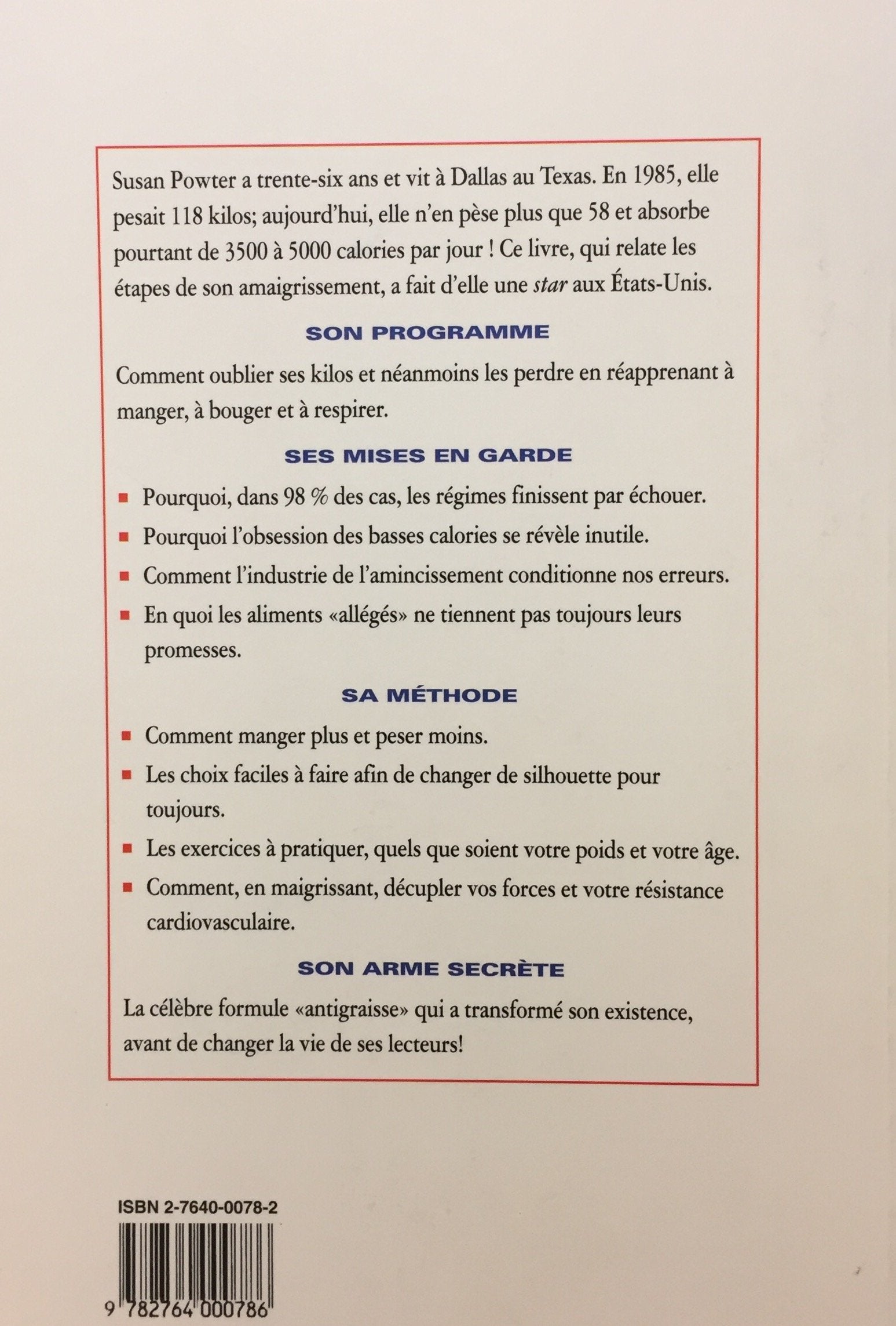 Livre Arrêtons les inepties! - Susan Powter (Livre d'occasion) - ISBN 2764000782