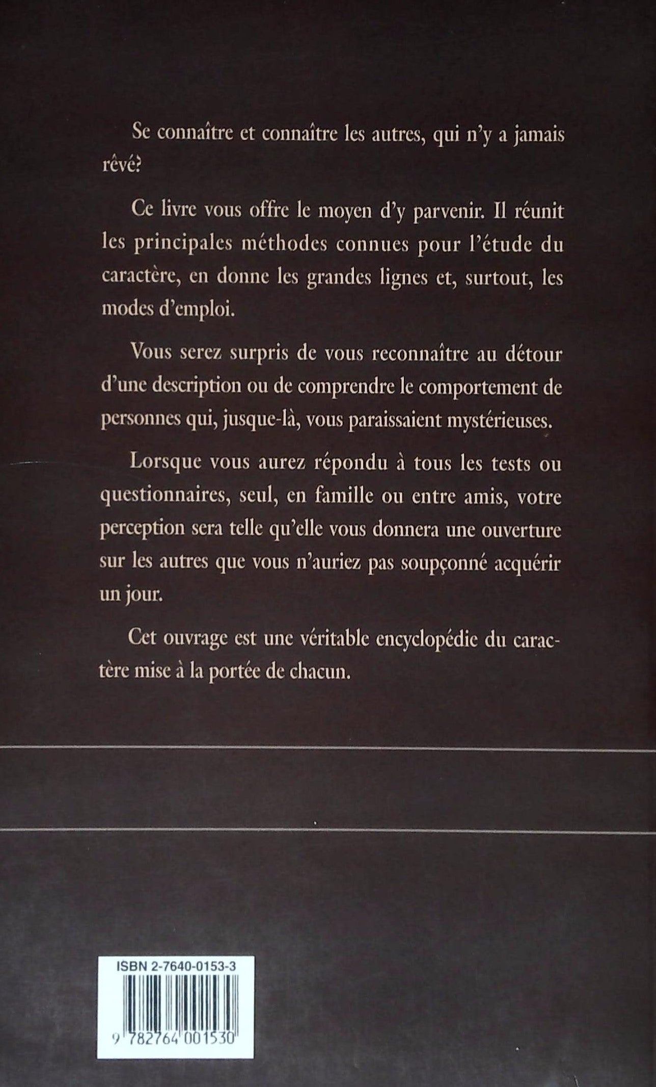 Livre ABC de la connaissance de soi - Clément Blin (Livre d'occasion) - ISBN 2764001533