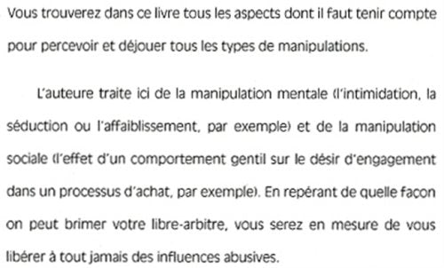 Livre Dire adieu aux manipulateurs: Se libérer du contrôle d'autrui (Anne Ciocca) (Livre...