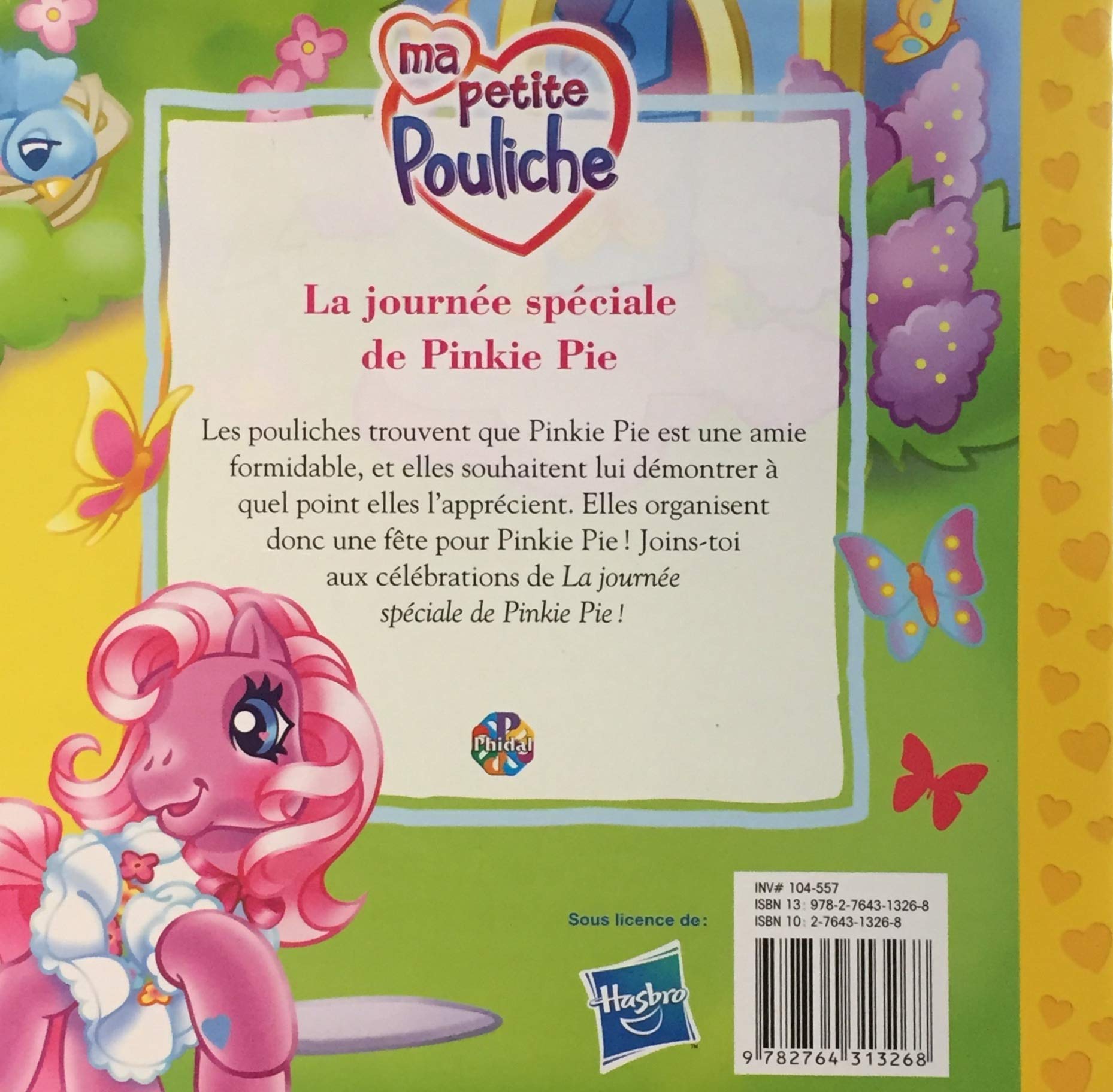 Livre La journée spéciale de Pinkie Pie - Collectif (Livre d'occasion) - ISBN 2764313268