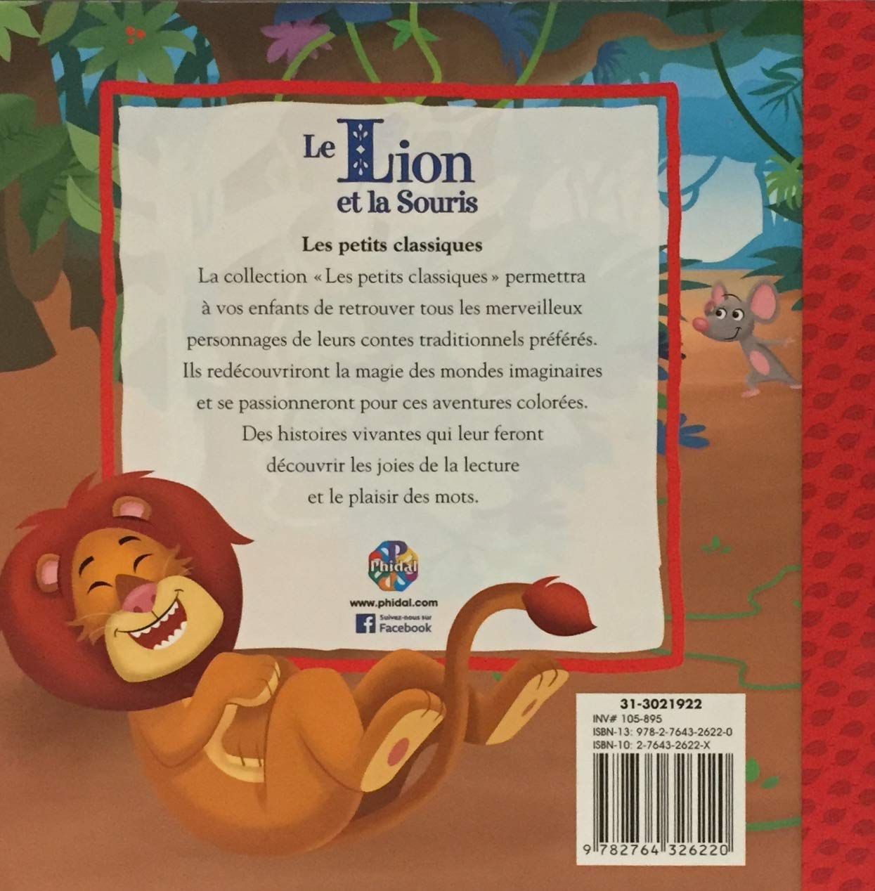 Livre Le lion et la souris - Valérie Ménard (Livre d'occasion) - ISBN 276432622X
