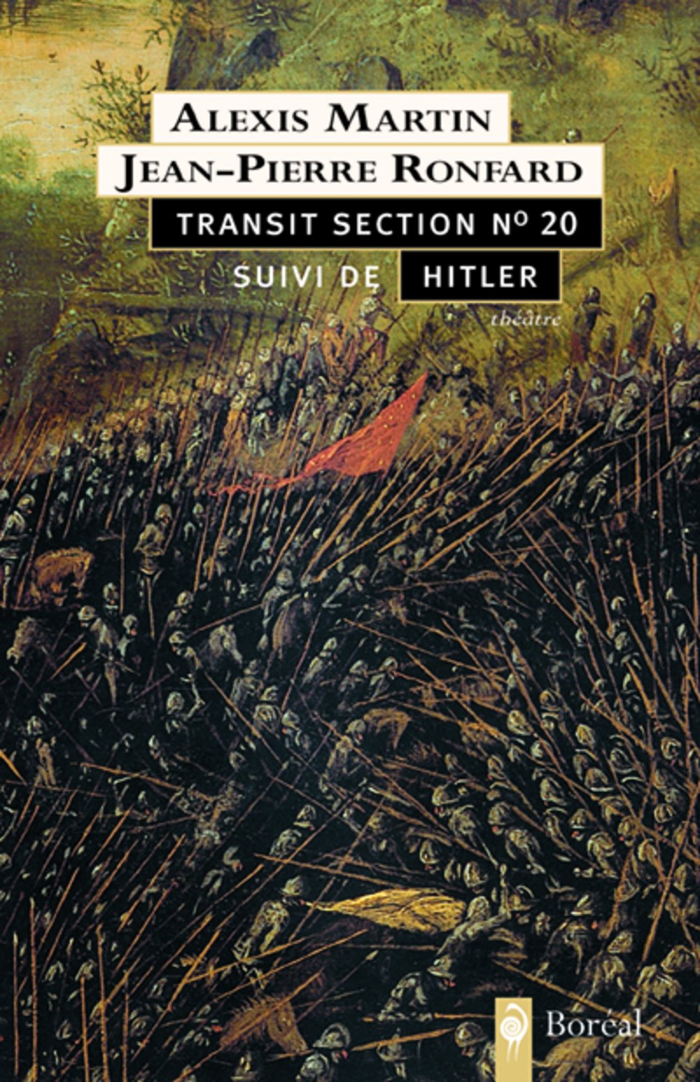 Livre Transit sextion no.20 - suivi de - Hitler - Alexis Martin (Livre d'occasion) - ISBN 2764601808