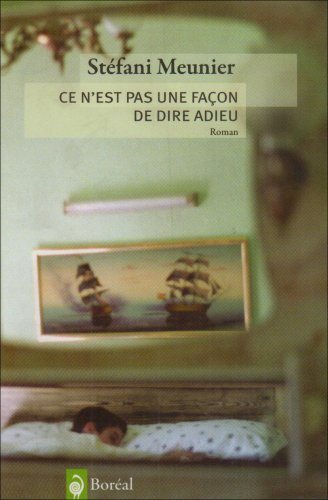 Livre Ce n'est pas une façon de dire adieu (Stéfani Meunier) (Livre neuf) - ISBN 276460503X