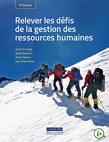 Livre Relever les défis de la gestion des ressources humaines - Sylvie St-Onge (Livre d'occasion)...