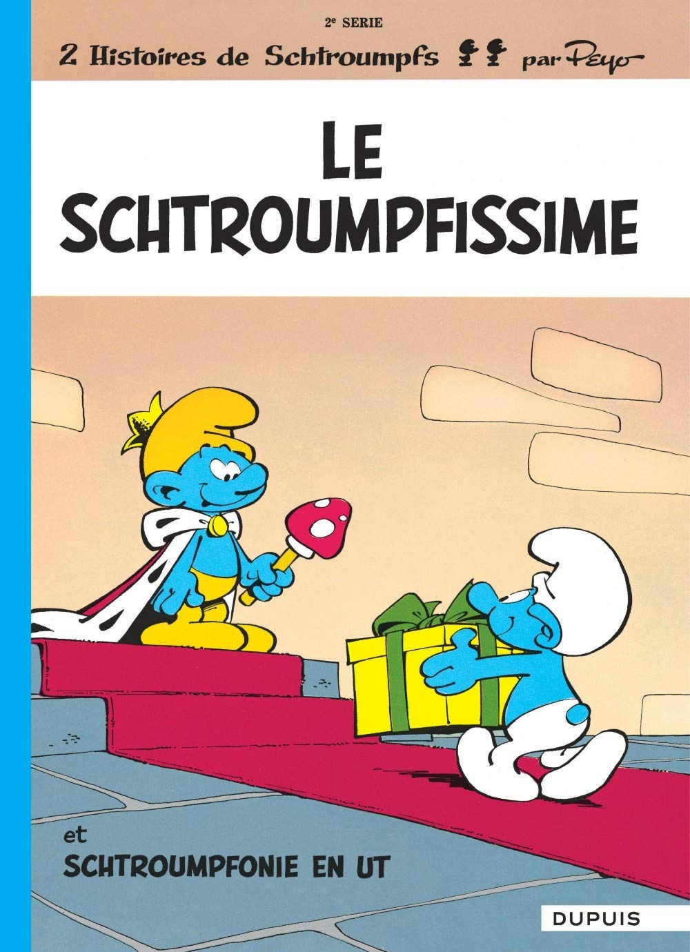Livre Le schtroumpfissime et Schtroumpfonie en Ut - Peyo (Livre d'occasion) - ISBN 2800101091