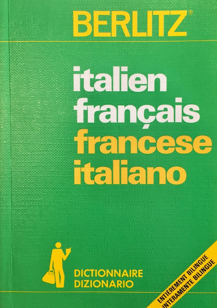 Livre Dictionnaire italienn-français francese-italiano - Berlitz (Livre d'occasion) - ISBN 283150...