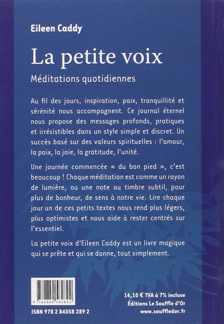 La petite voix : méditations quotidiennes (Eileen Caddy)