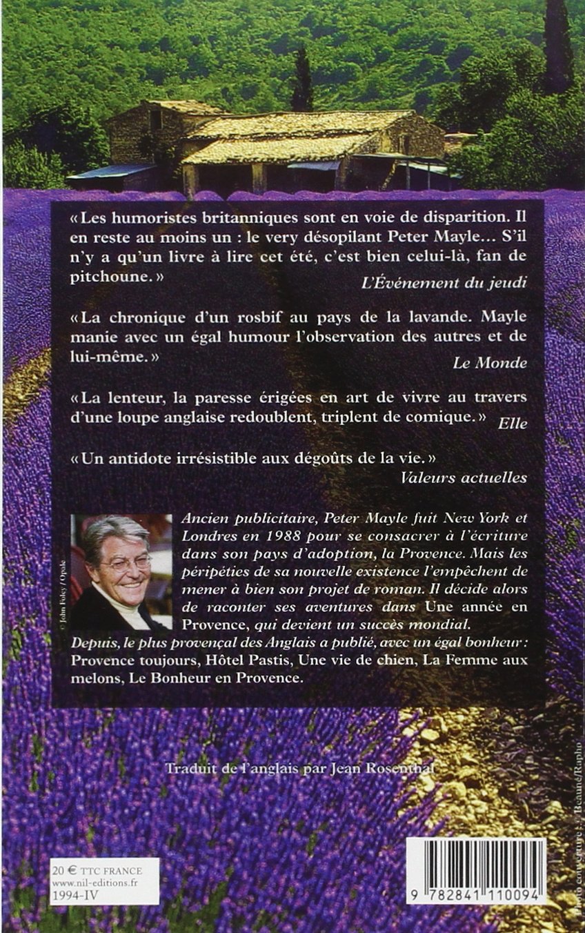 Livre Une année en Provence - Peter Mayle (Livre d'occasion) - ISBN 2841110095