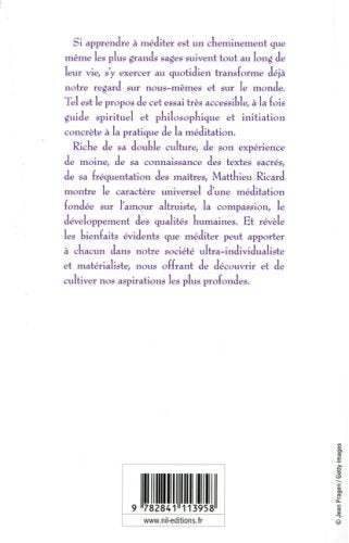 L'art de la méditation (Matthieu Ricard)