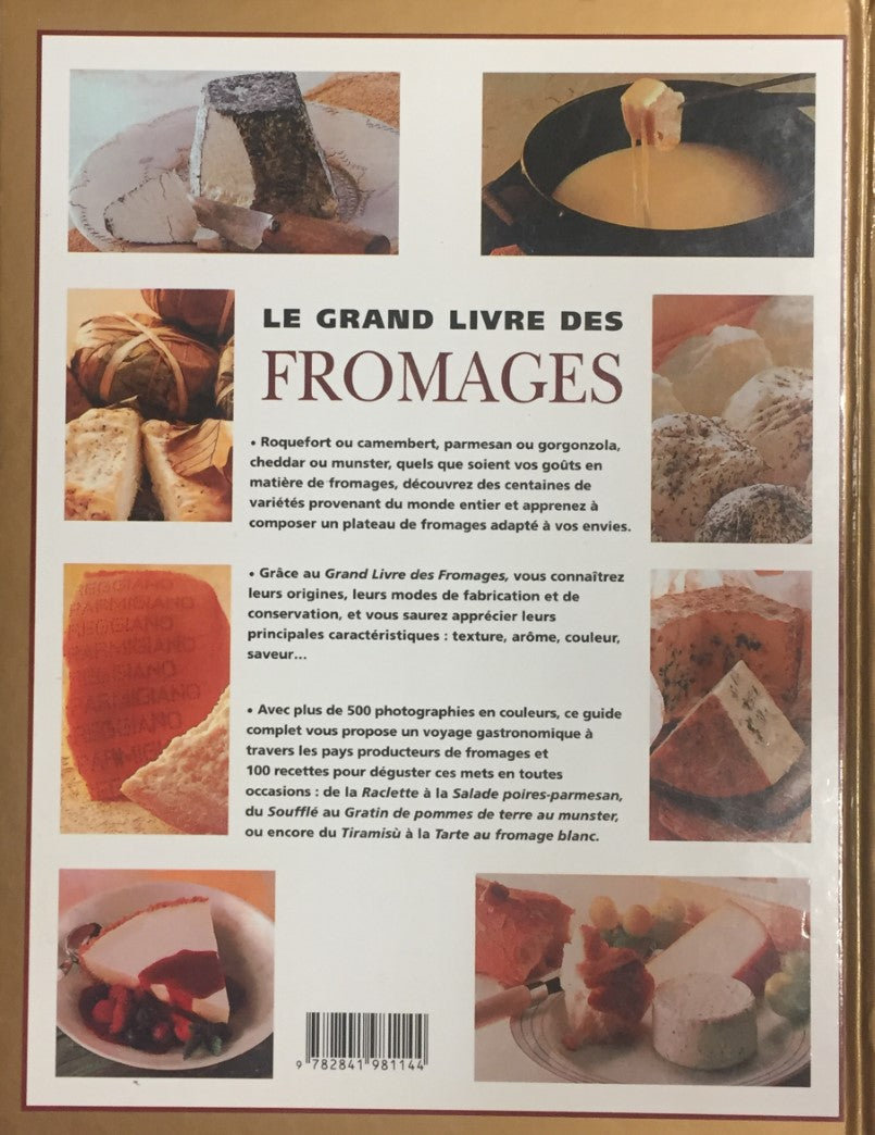 Livre Le grand livre des fromages - Mark Evans (Livre d'occasion) - ISBN 2841981142