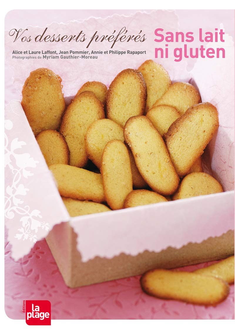 Livre ISBN 2842211715 Vos dessert préférés : Sans lait ni gluten