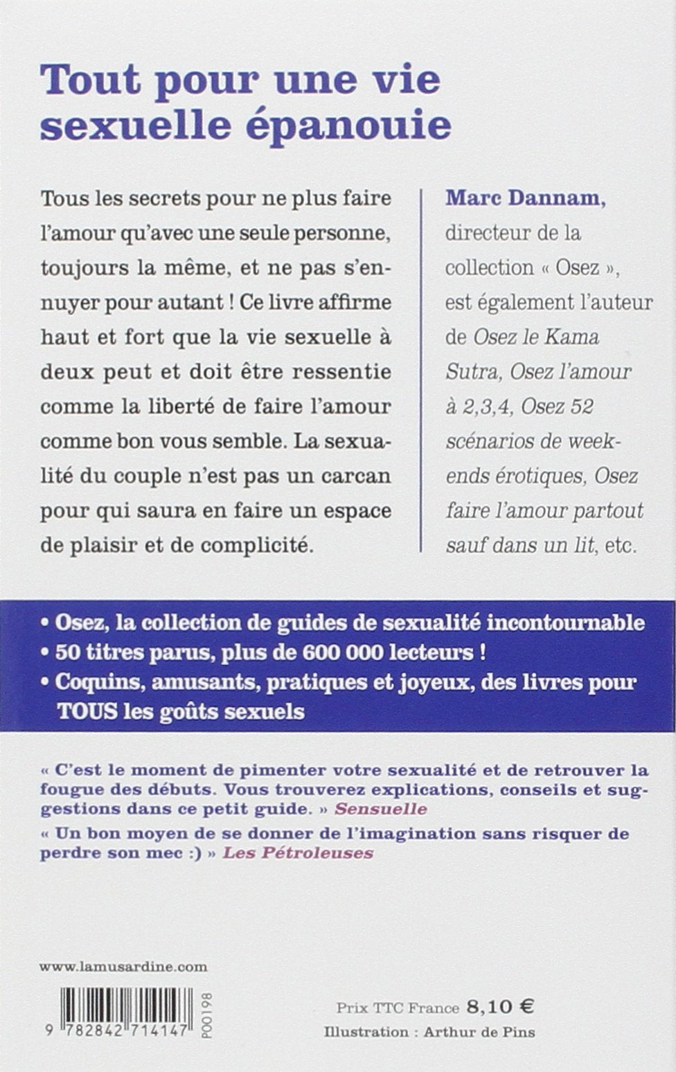 Livre Osez... pimenter la sexualité de votre couple - Marc Dannam (Livre d'occasion) - ISBN 28427...