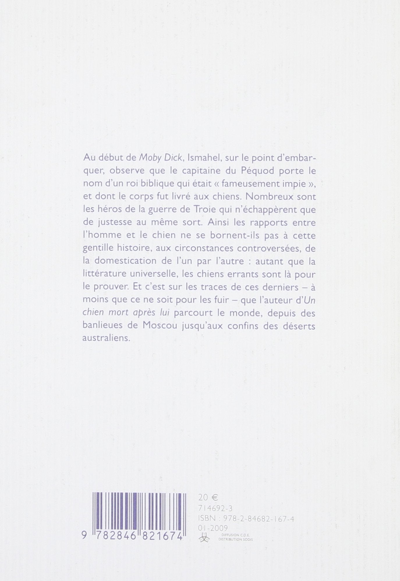 Livre Un chien mort après lui - Jean Rolin (Livre d'occasion) - ISBN 2846821674