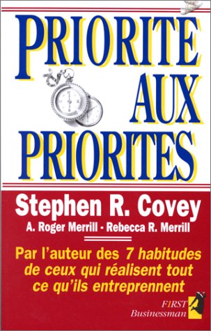 Livre Priorité aux priorités - Stephen R. Covey (Livre d'occasion) - ISBN 2876912635