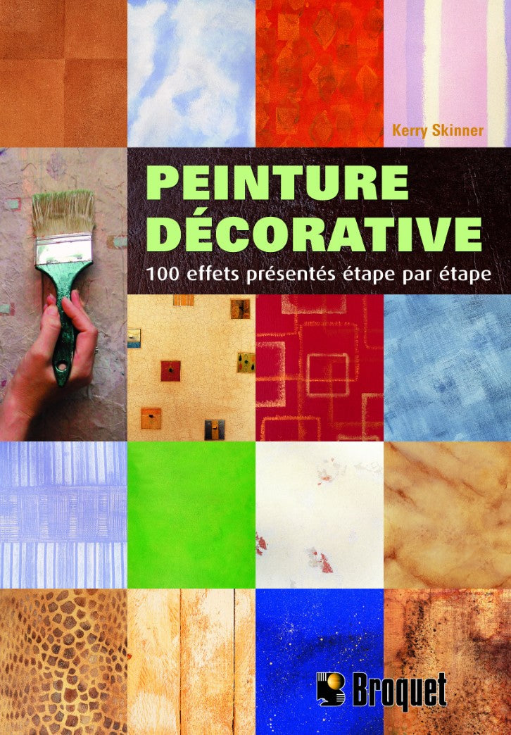 Livre Peinture décorative : 100 projets présentés étape par étape - Kerry Skinner (Livre d'occasi...