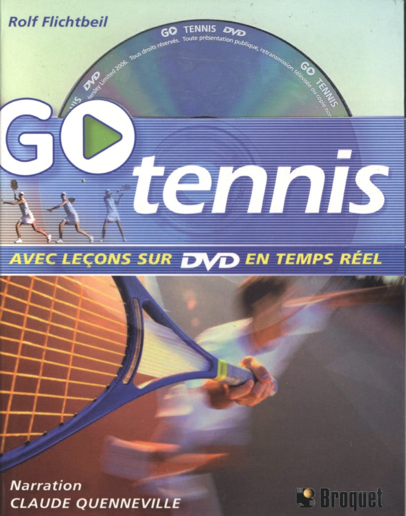 Livre Go Tennis avec leçons sur DVD en temps réel (Rolf Flichtbeil) (Livre d'occasion) - ISBN...