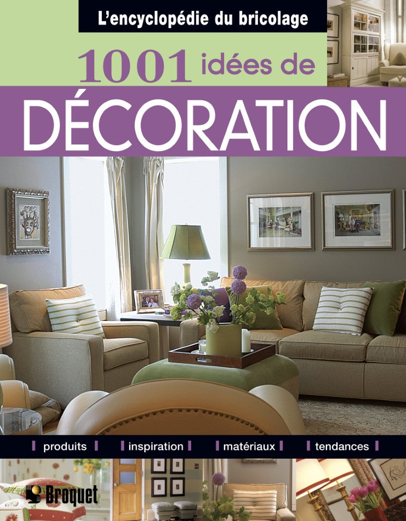 Livre 1001 idées de décoration - Heidi Tyline King (Livre d'occasion) - ISBN 2890009459