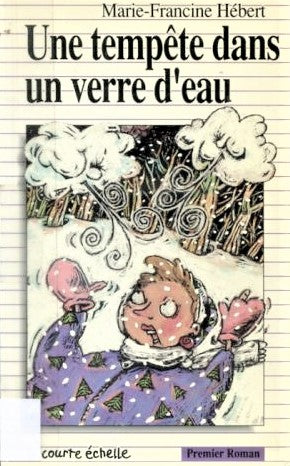 Livre Une tempête dans un verre d'eau - Marie-France Hébert (Livre d'occasion) - ISBN 2890211096