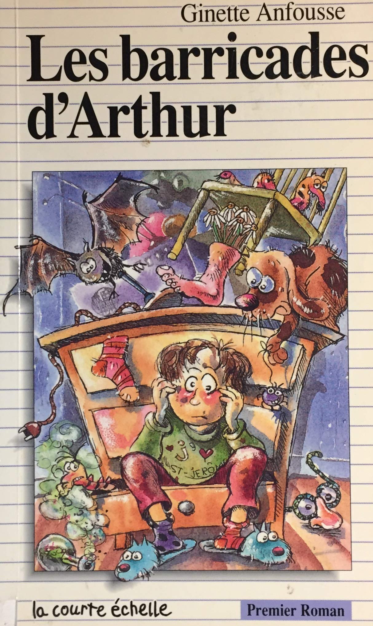 Livre Les barricades d'Arthur - Ginette Anfousse (Livre d'occasion) - ISBN 2890211630