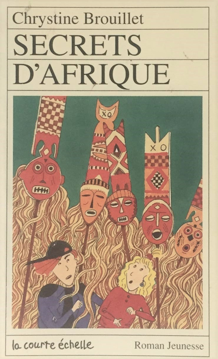 Livre RJ # 56 : Secret d'Afrique (Chrystine Brouillet) (Livre d'occasion) - ISBN 2890212483