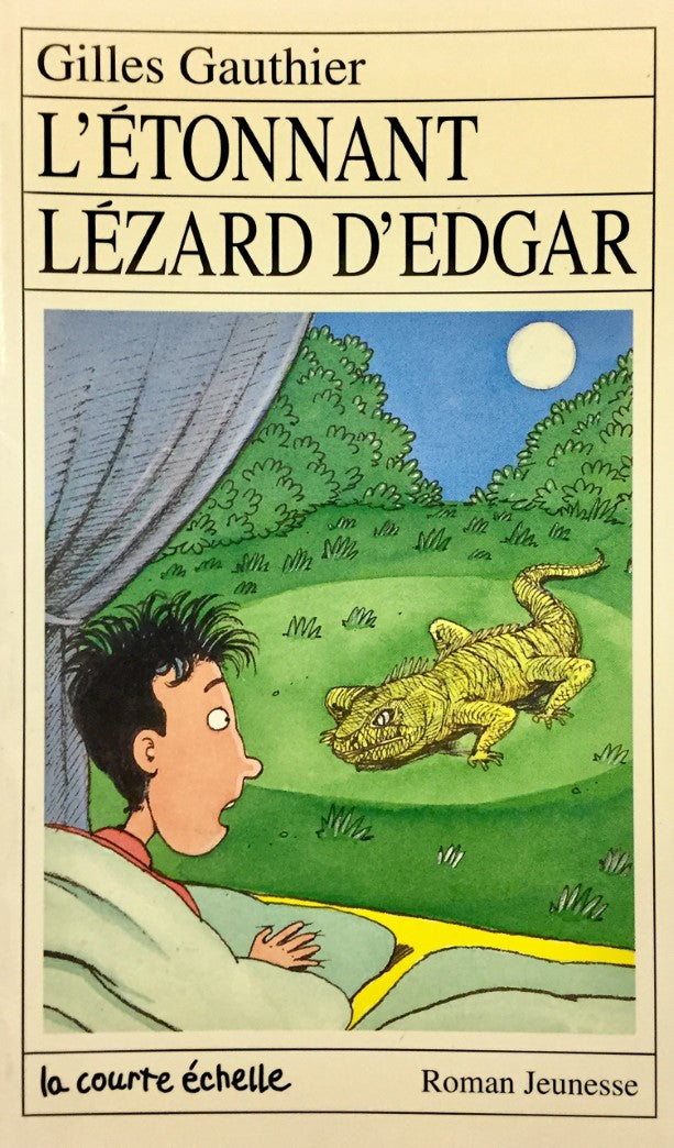 Livre RJ # 60 : L'étonnant lézard d'Edgar (Gilles Gauthier) (Livre d'occasion) - ISBN 2890212688