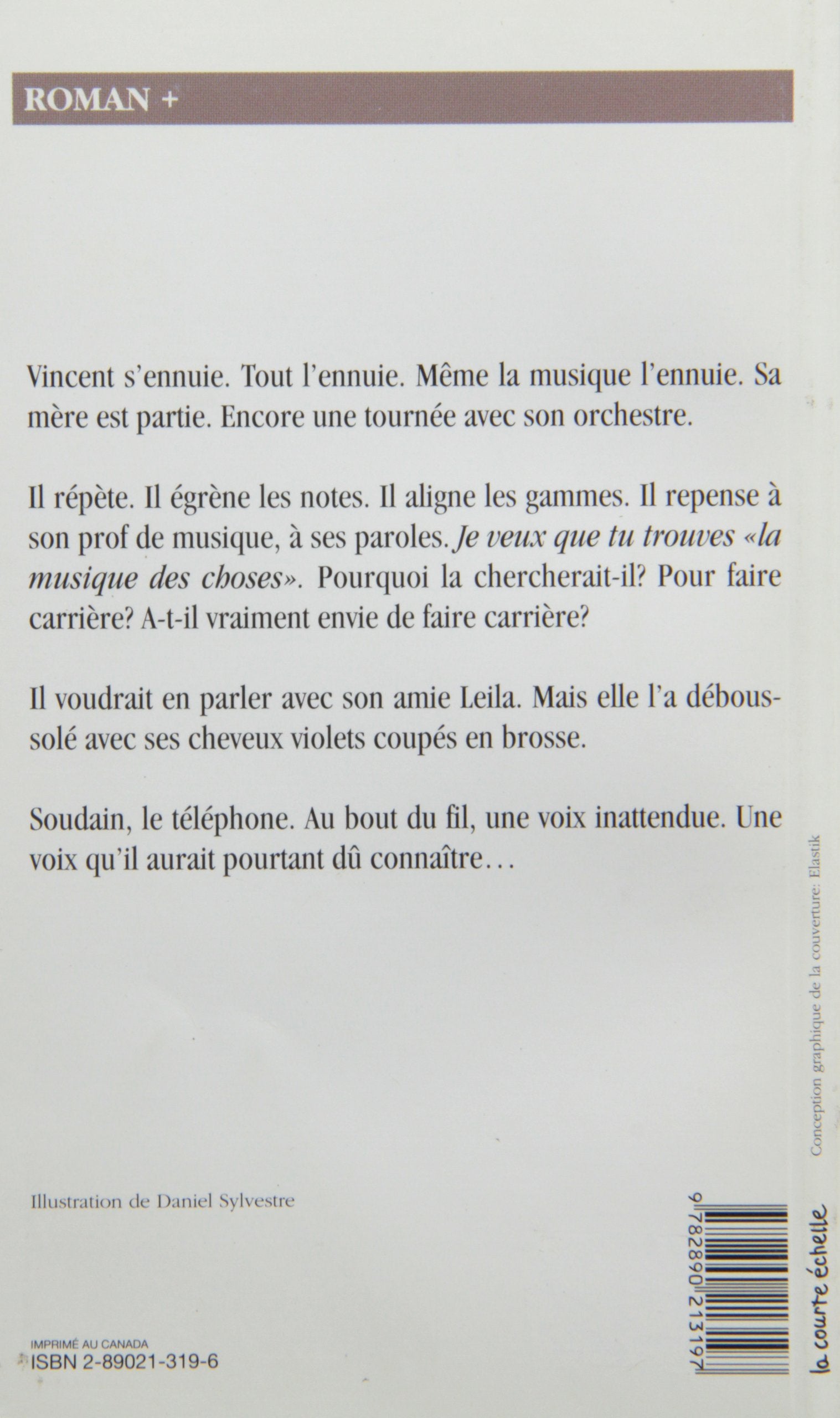 Livre La musique des choses - Maryse Pelletier (Livre d'occasion) - ISBN 2890213196