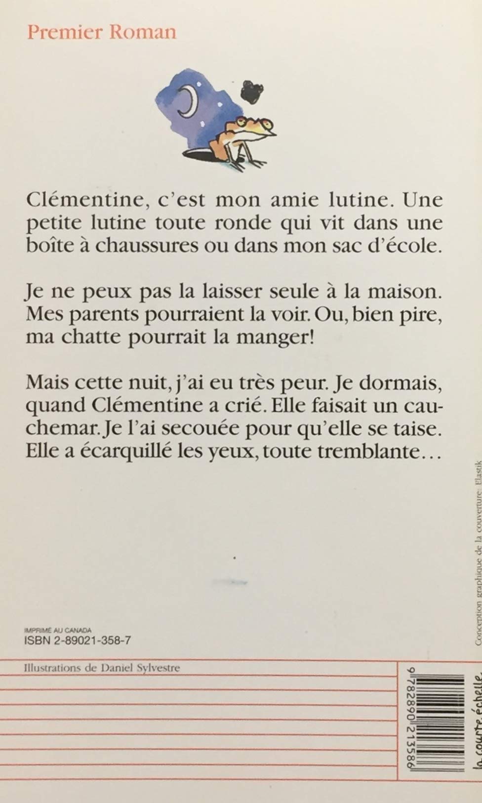 Premier roman # 79 : Les pièges de Clémentine (Chrystine Brouillet)