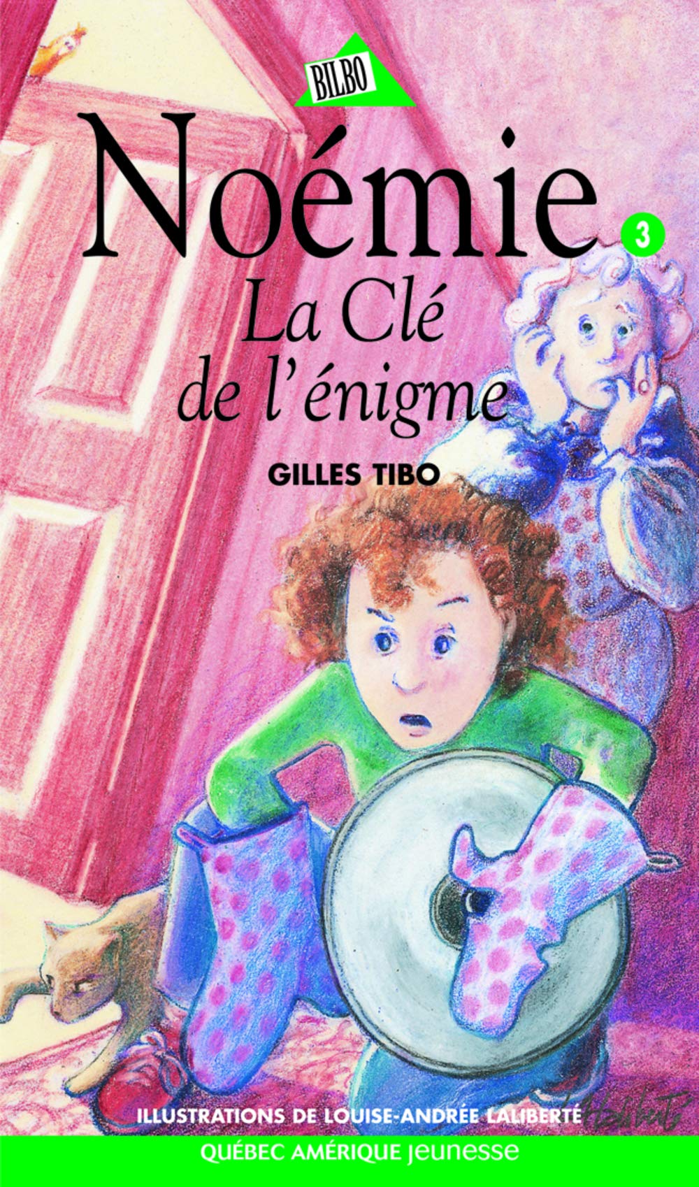 Livre Noémie # 3 : La clé de l'énigme - Gilles Tibo (Livre d'occasion) - ISBN 2890378179