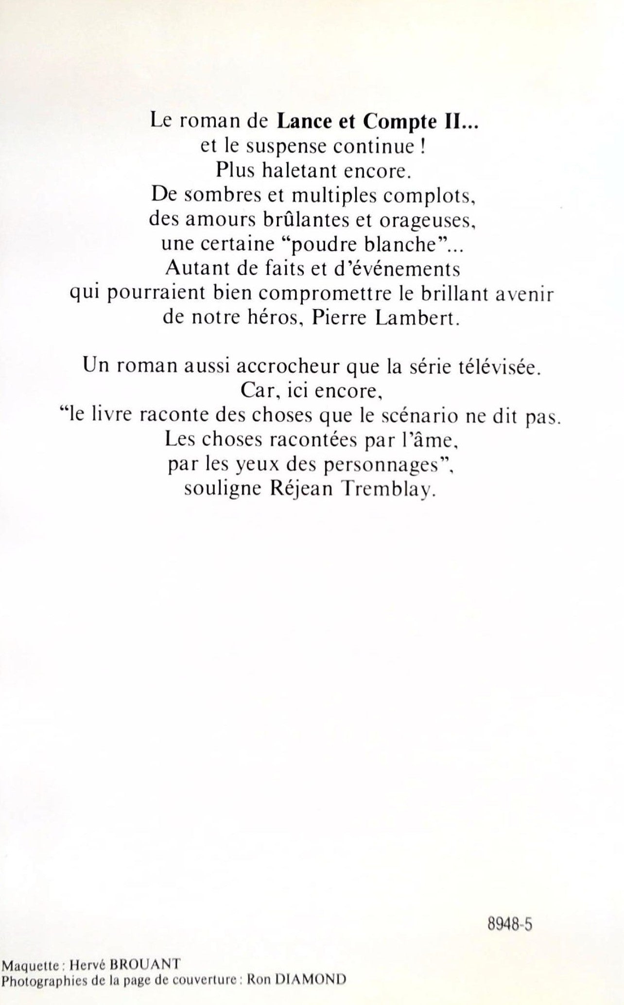 Lance et compte # 2 (Renald Tremblay)