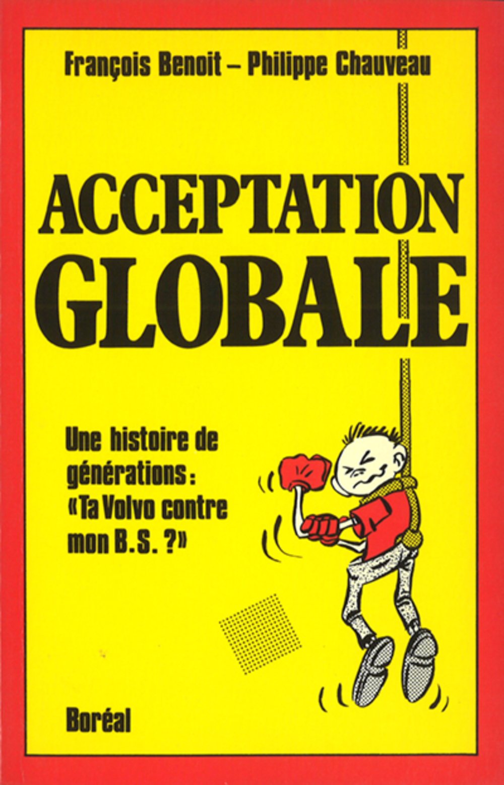 Livre Acceptation globale - François Benoît (Livre d'occasion) - ISBN 2890521605