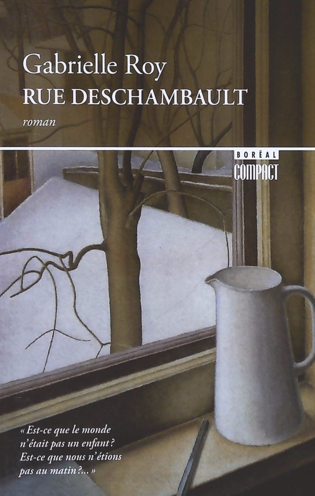 Livre Rue Deschambault (Gabrielle Roy) (Livre d'occasion) - ISBN 2890525775