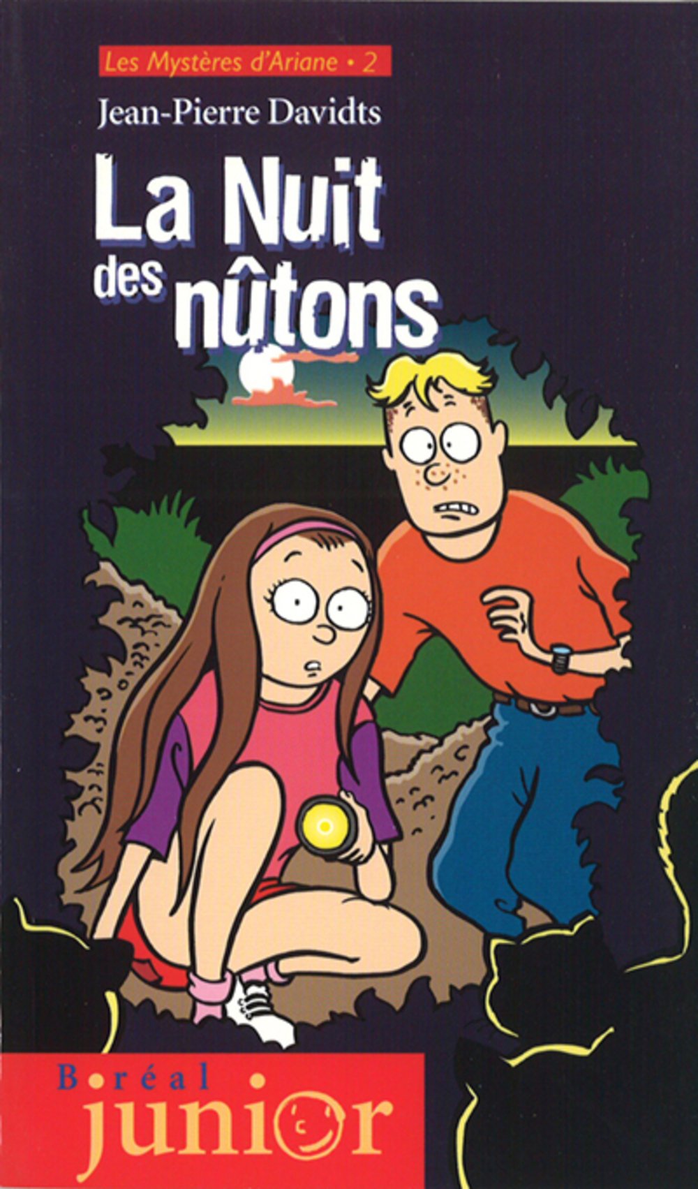 Livre La nuit des nûtons - Jean-Pierre Davidts (Livre d'occasion) - ISBN 2890529193