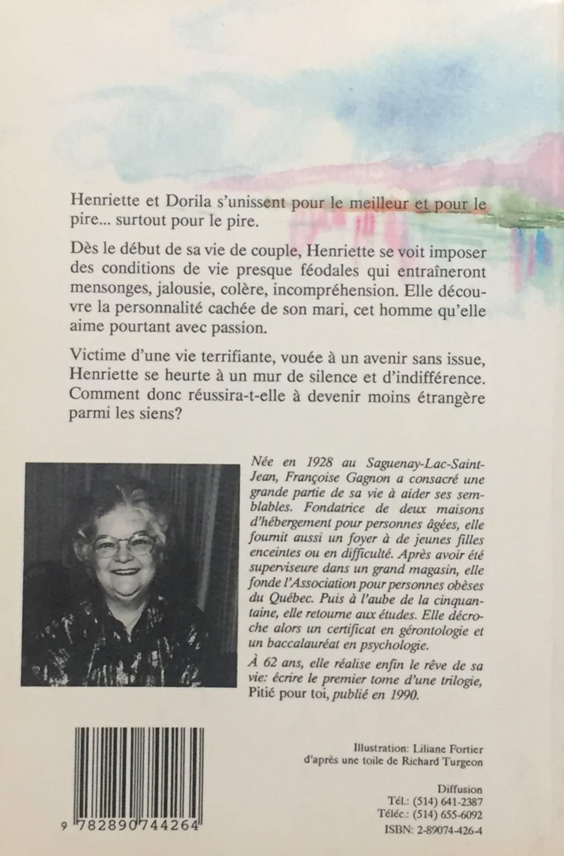 Livre Étrangère parmi les siens - Françoise Gagnon (Livre d'occasion) - ISBN 2890744264