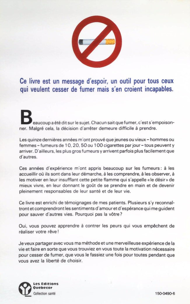 Livre Libérez-vous de la cigarette par la méthode Marsan - Francine B. Marsan (Livre d'occasion) ...