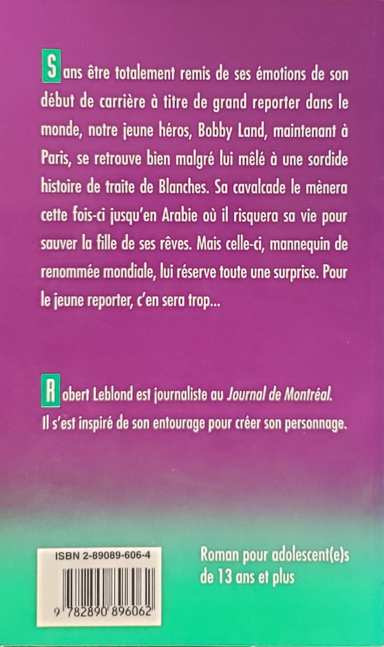 Livre Mystère et haute couture - Robert Leblond (Livre d'occasion) - ISBN 2890896064