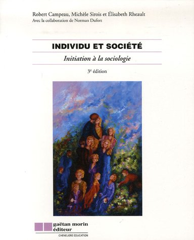 Livre Individu et société : Initiation à la sociologie (3e édition) (Collectif) (Livre...
