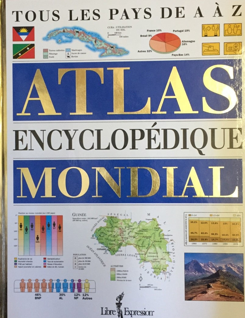 Livre Atlas encyclopedique mondial (Livre d'occasion) - ISBN 2891117395