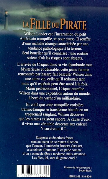 Livre La fille du pirate - Robert Girardi (Livre d'occasion) - ISBN 2891118308