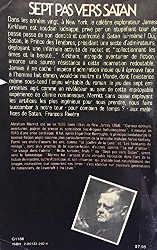 Livre Sept pas vers Satan - Abraham Merritt (Livre d'occasion) - ISBN 2891322924