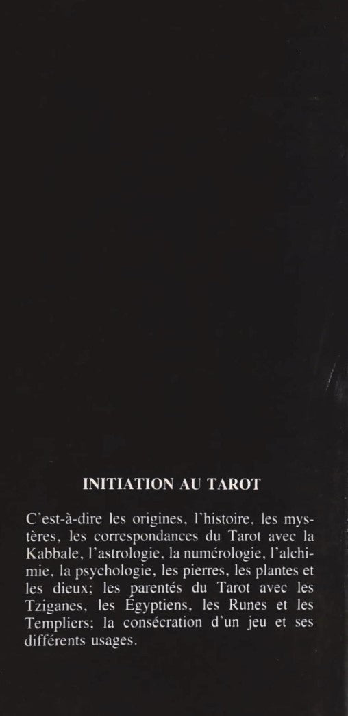 Initiation au tarot (Piek L. Anema)