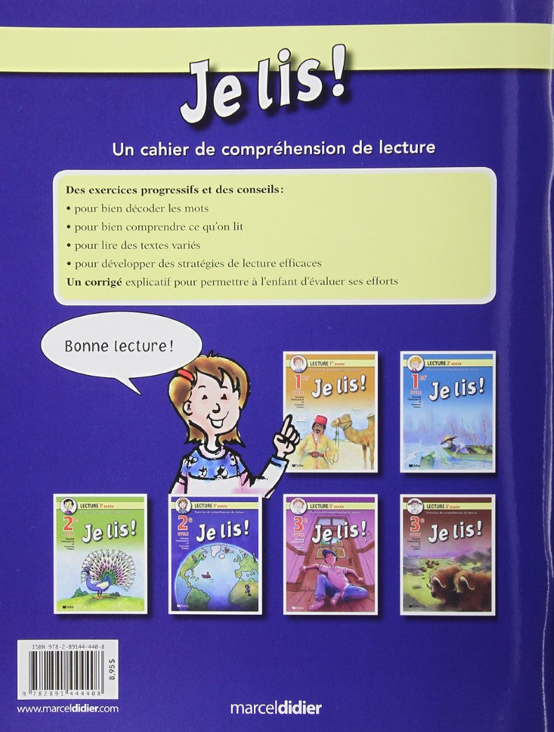 Livre Je lis! 4e année (2e cycle) (Livre d'occasion) - ISBN 289144440X