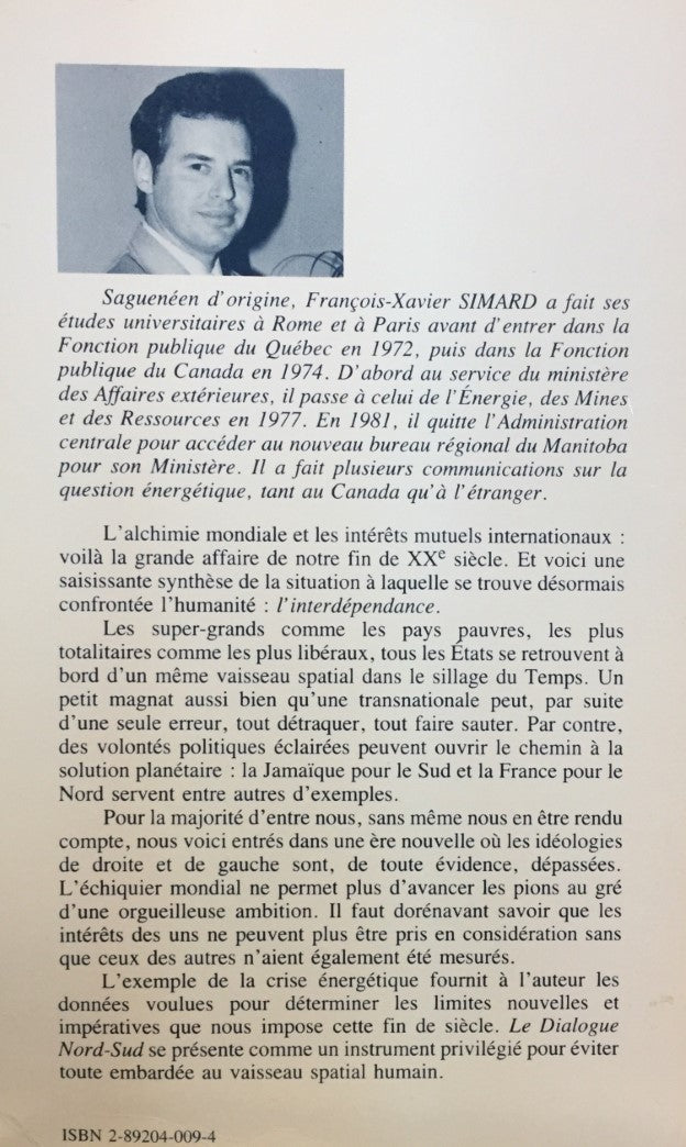 Livre Une vue canadienne sur la crise mondiale de notre fin de siècle (Livre d'occasion) - ISBN 2...