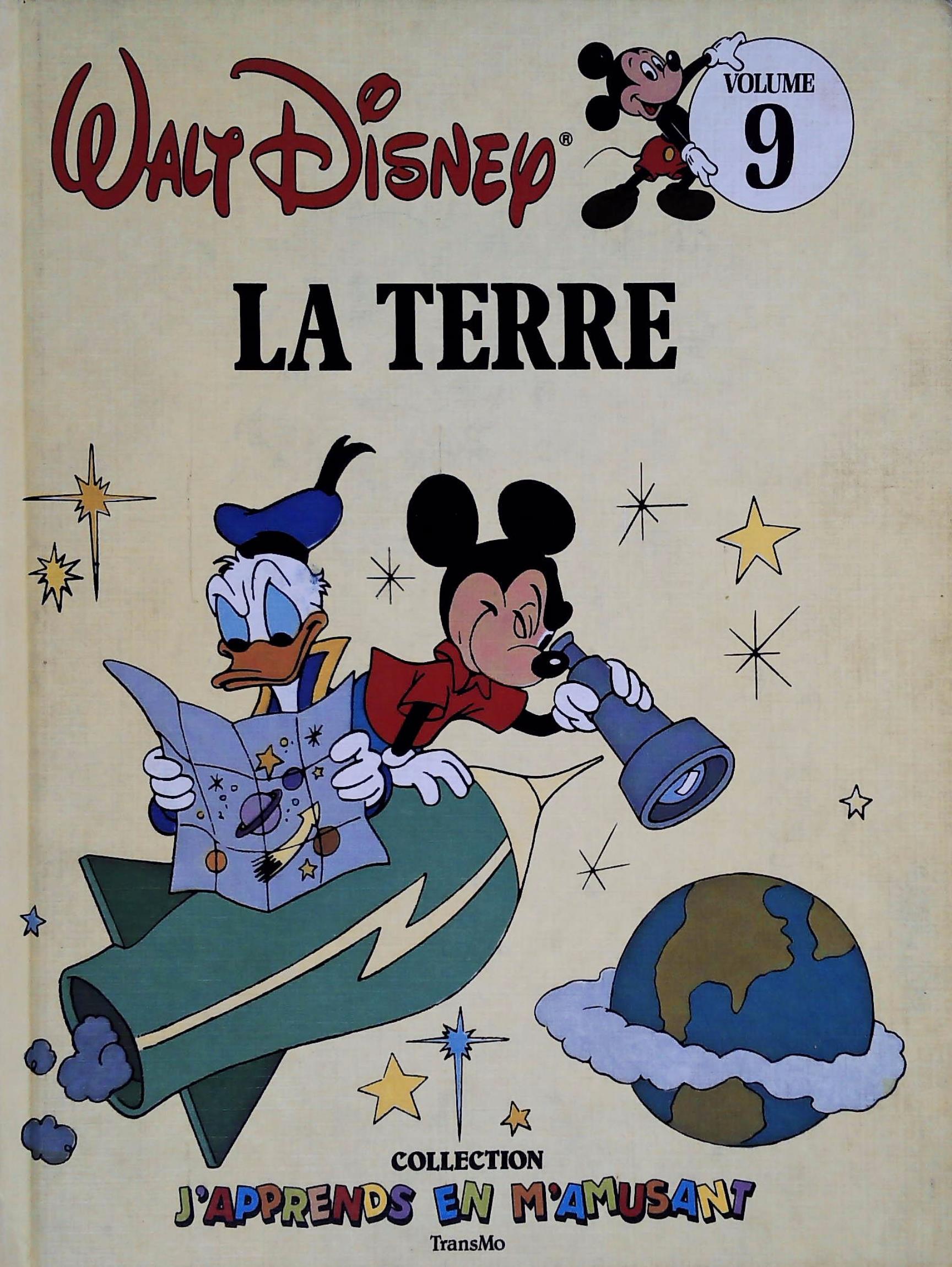 Livre J'apprends en m'amusant # 9 : La terre (Walt Disney) (Livre d'occasion) - ISBN 289205027B