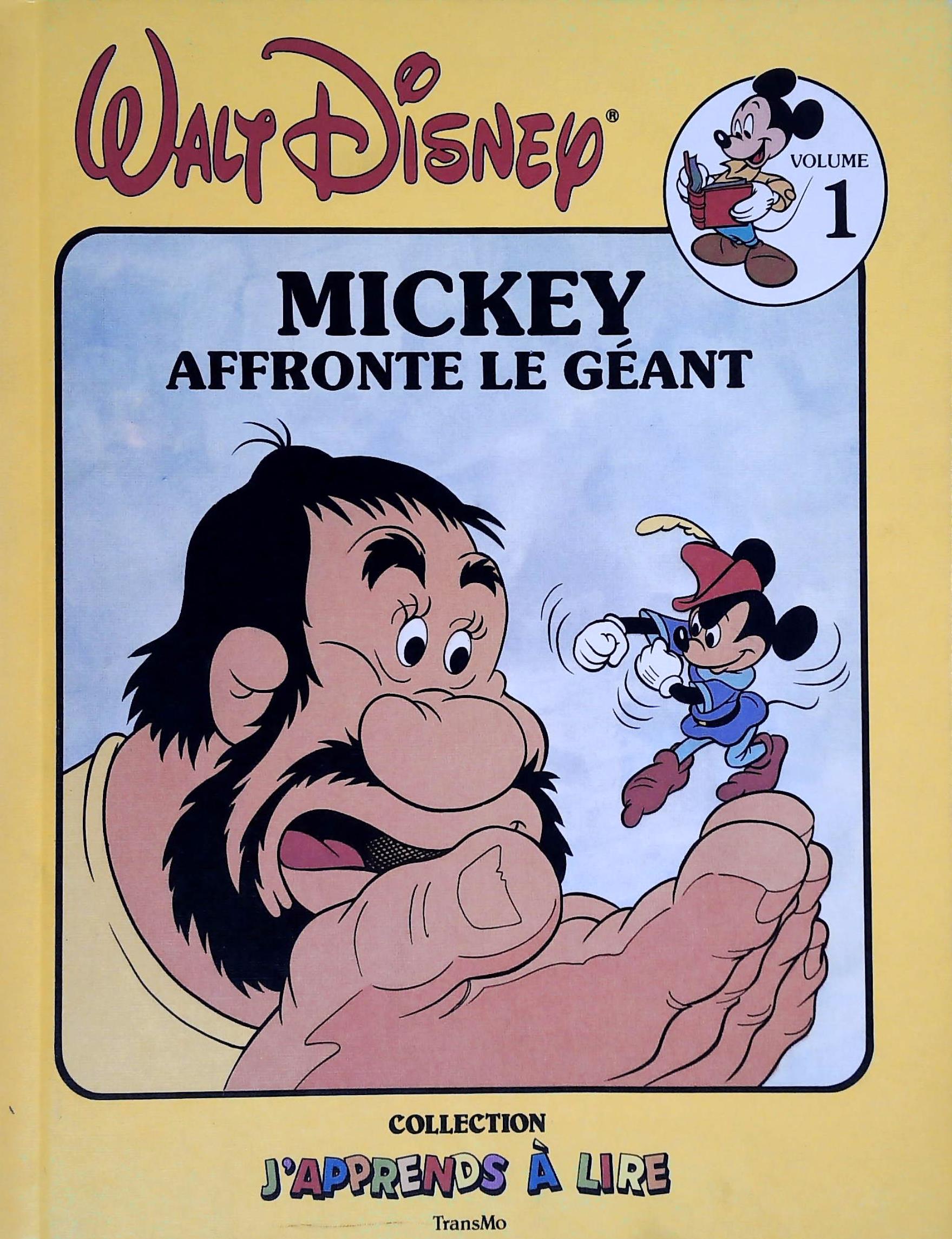 Livre Mickey affronte le géant - Walt Disney (Livre d'occasion) - ISBN 2892052726