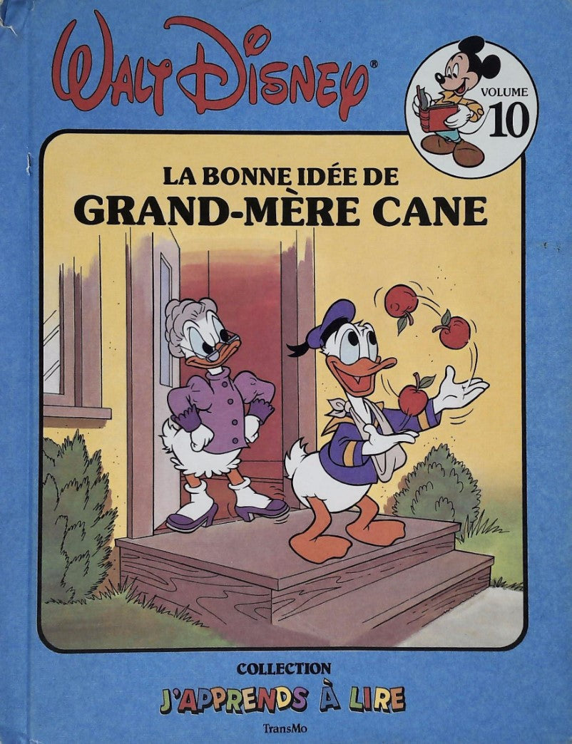 Livre La bonne idée de grand-mère cane - Walt Disney (Livre d'occasion) - ISBN 2892053587
