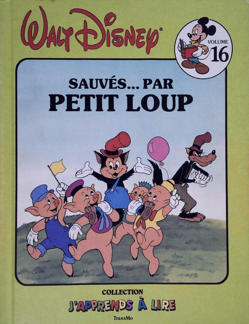 Livre Sauvés… par petit loup - Walt Disney (Livre d'occasion) - ISBN 2892053641